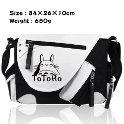 TOTORO PU Colorblock Leather S...