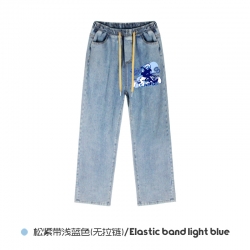 SK∞ Elasticated No-Zip Denim T...