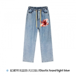 SK∞ Elasticated No-Zip Denim T...