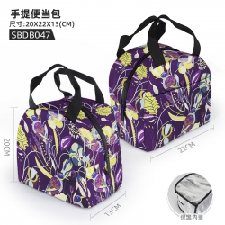 Flower Bird Tote Bag 20X22X13c...