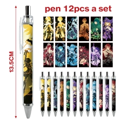 Genshin Impact anime ballpoint...