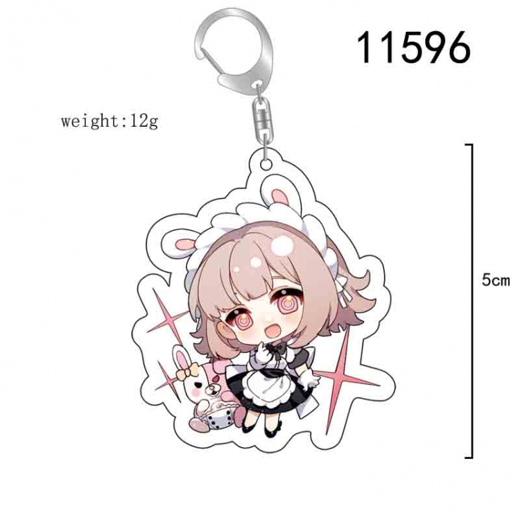 Dangan-Ronpa Anime acrylic Key Chain  price for 5 pcs 11596