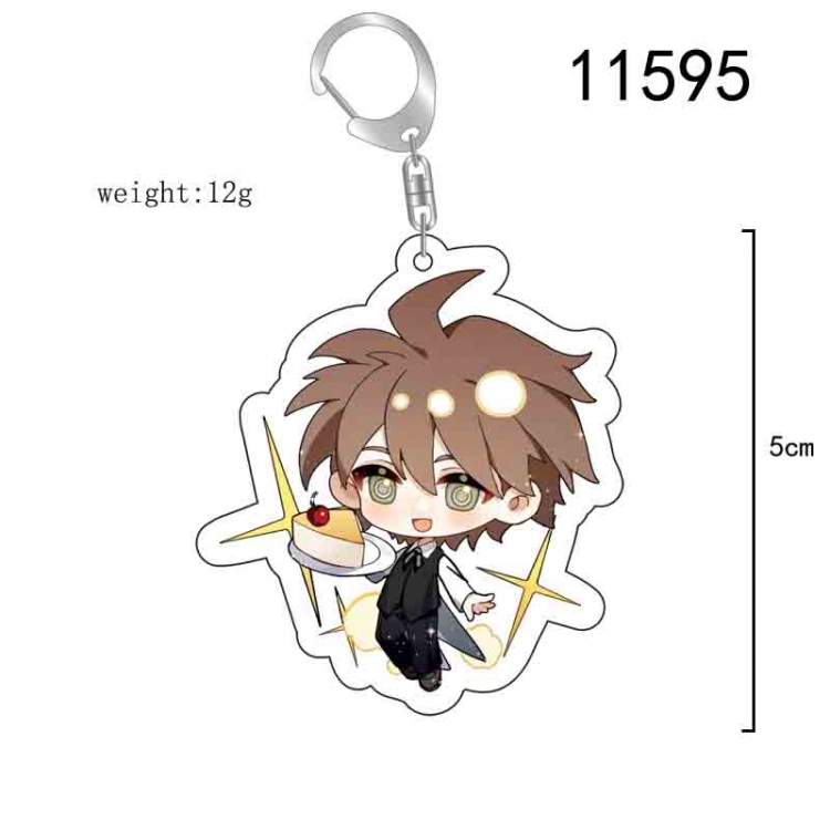 Dangan-Ronpa Anime acrylic Key Chain  price for 5 pcs 11595