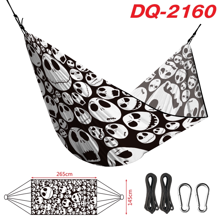 The Nightmare Before Christmas Outdoor full color watermark printing hammock 265x145cm DQ-2160
