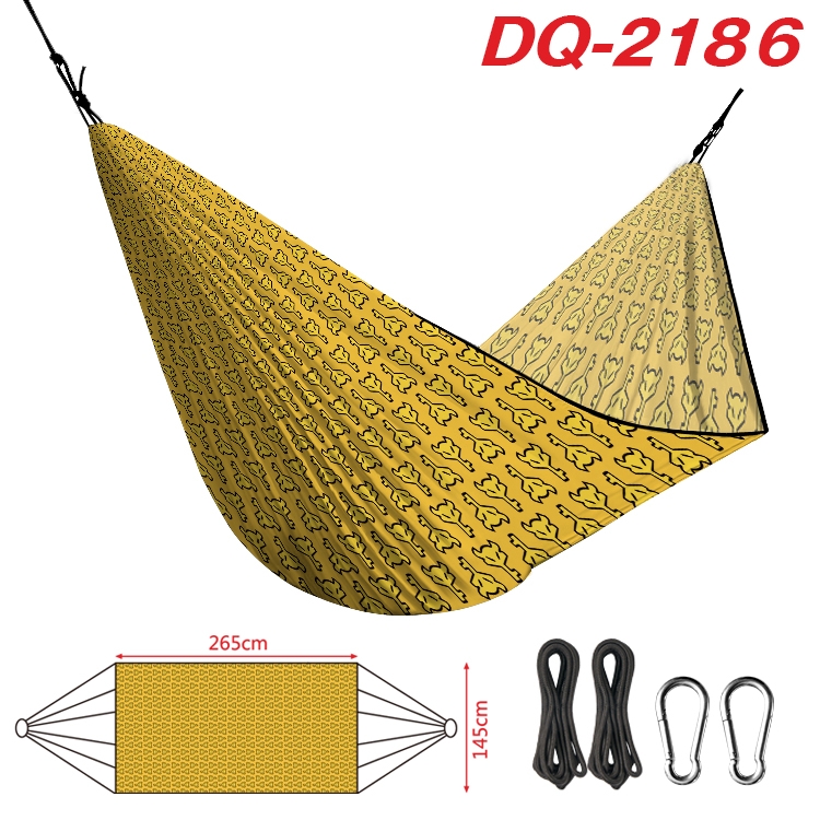 The Legend of Zelda Outdoor full color watermark printing hammock 265x145cm DQ-2186