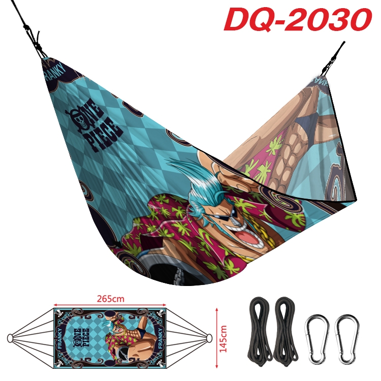 One Piece Outdoor full color watermark printing hammock 265x145cm DQ-2030