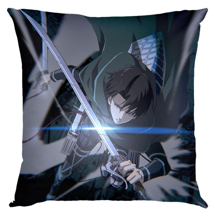Shingeki no Kyojin Anime square full-color pillow cushion 45X45CM NO FILLING  J12-314