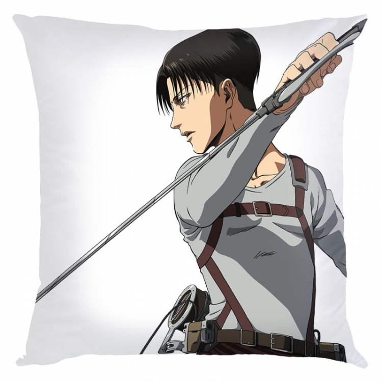 Shingeki no Kyojin Anime square full-color pillow cushion 45X45CM NO FILLING J12-357