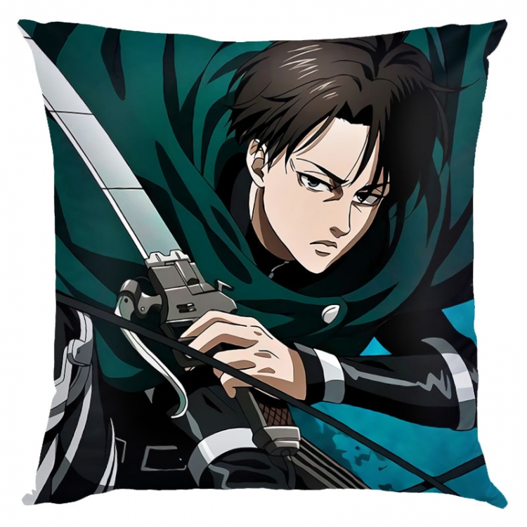 Shingeki no Kyojin Anime square full-color pillow cushion 45X45CM NO FILLING J12-359