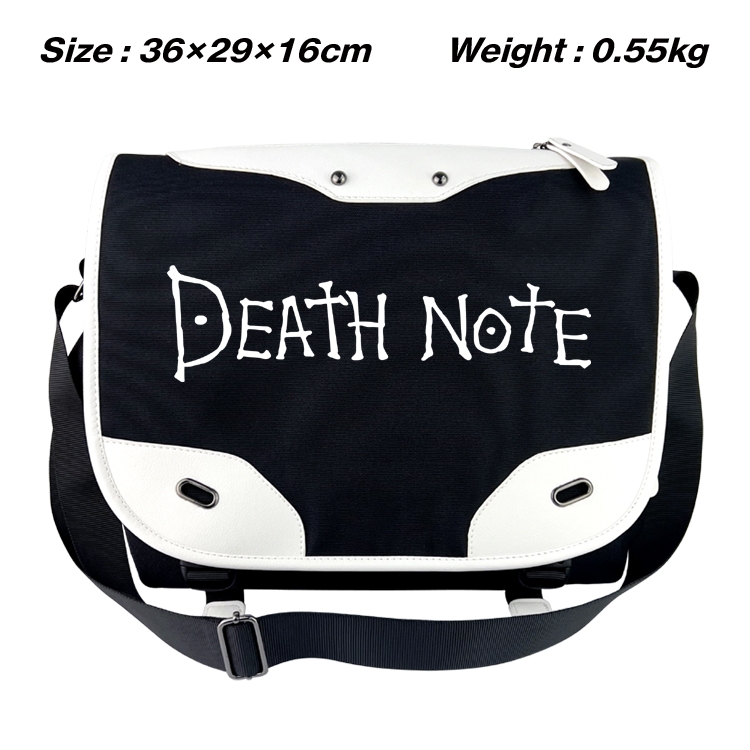 Death note Anime waterproof nylon shoulder messenger bag schoolbag 36X29X16CM