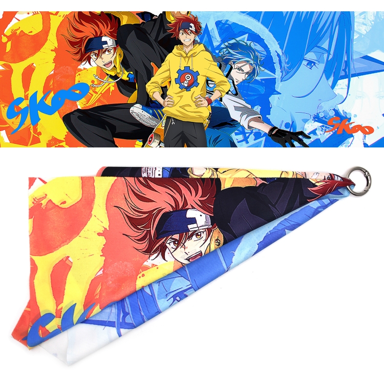 sk-8 Anime Surroundings Small Square Pendant 20X60CM price for 5 pcs