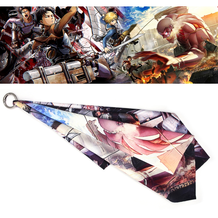 Shingeki no Kyojin Anime Surroundings Small Square Pendant 20X60CM price for 5 pcs