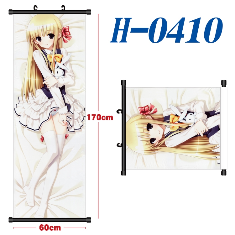 East Black plastic rod cloth hanging canvas painting 60x170cm H-0410