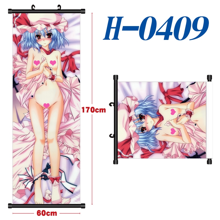 East Black plastic rod cloth hanging canvas painting 60x170cm H-0409