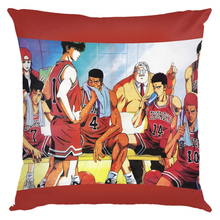 Slam Dunk Anime square full-color pillow cushion 45X45CM NO FILLING G1-47