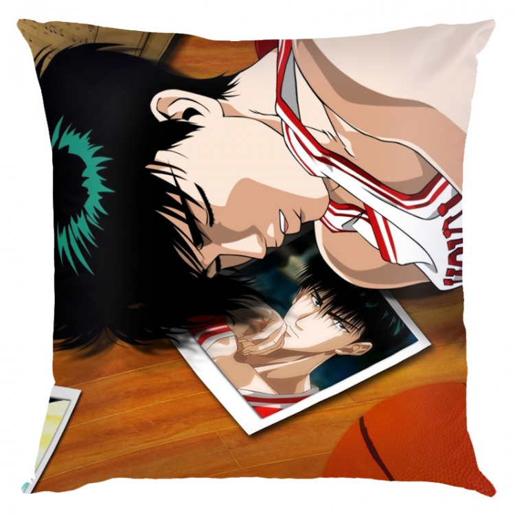 Slam Dunk Anime square full-color pillow cushion 45X45CM NO FILLING  G1-82