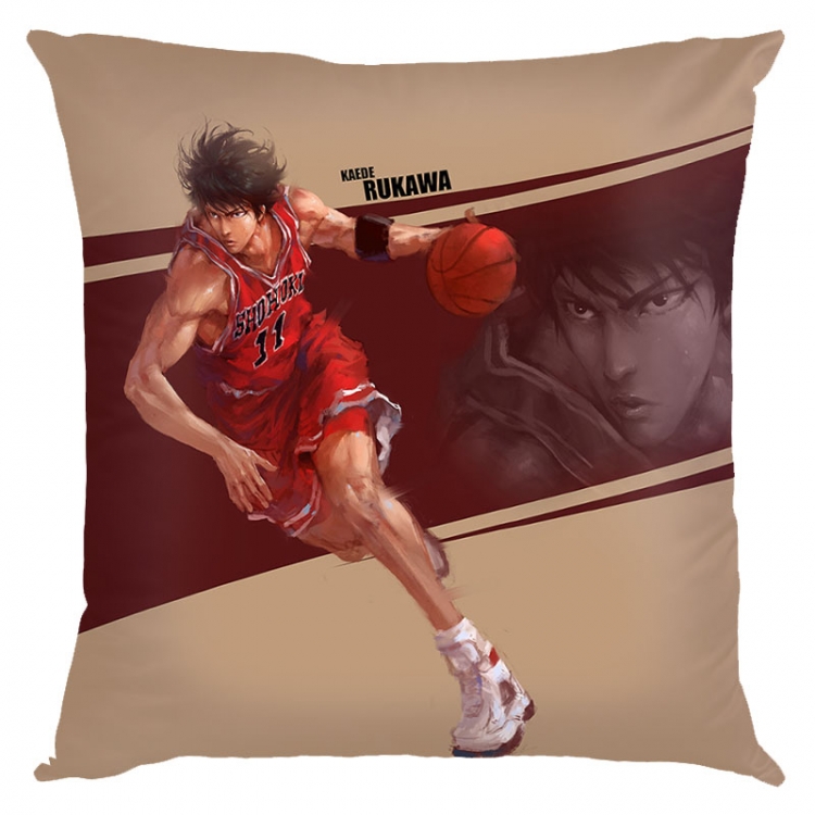 Slam Dunk Anime square full-color pillow cushion 45X45CM NO FILLING   G1-22