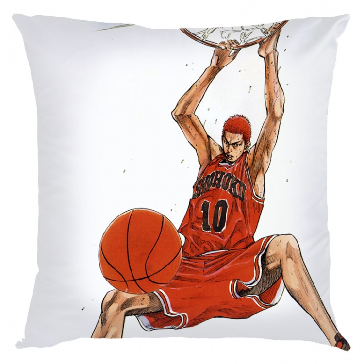 Slam Dunk Anime square full-color pillow cushion 45X45CM NO FILLING  G1-14