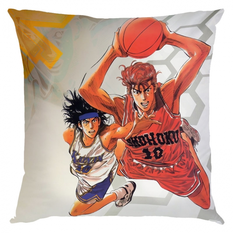 Slam Dunk Anime square full-color pillow cushion 45X45CM NO FILLING   G1-86