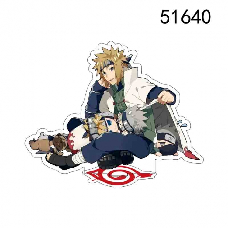 Naruto Anime characters acrylic Standing Plates Keychain 15CM 51640