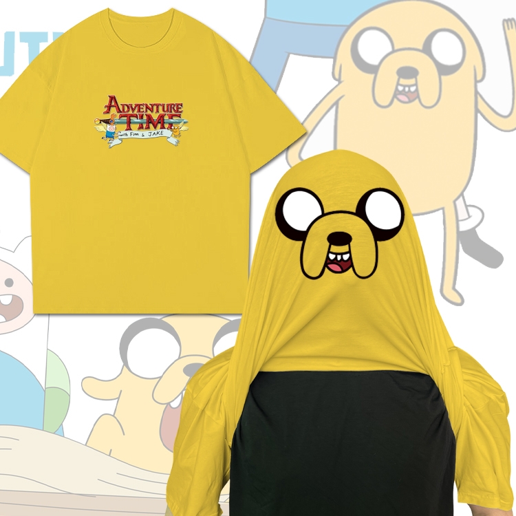 Adventure Time with Anime Funny Cotton Creative Crew Neck T-Shirt from M to 3XL