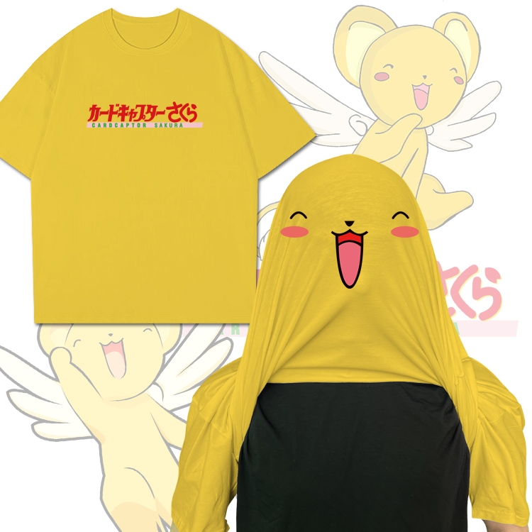 Card Captor Sakura Anime Funny Cotton Creative Crew Neck T-Shirt from M to 3XL