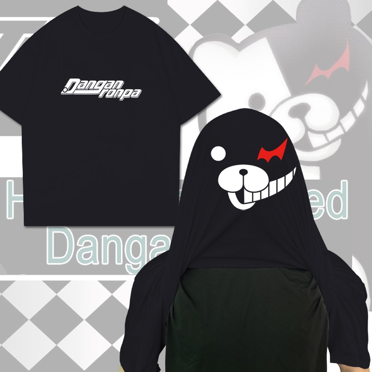 Dangan-Ronpa Anime Funny Cotton Creative Crew Neck T-Shirt from M to 3XL