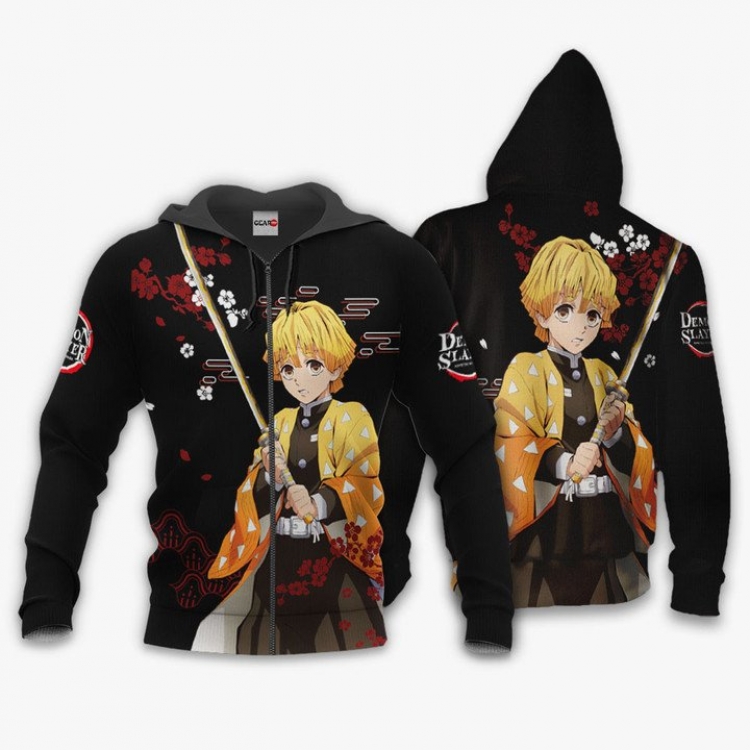 Demon Slayer Kimets Hooded zipper sweater jacket from XXS to 5XL   3 days in advance to order 2 pieces