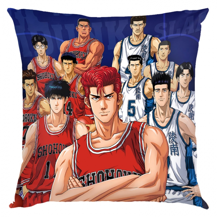 Slam Dunk Anime square full-color pillow cushion 45X45CM NO FILLING G1-33