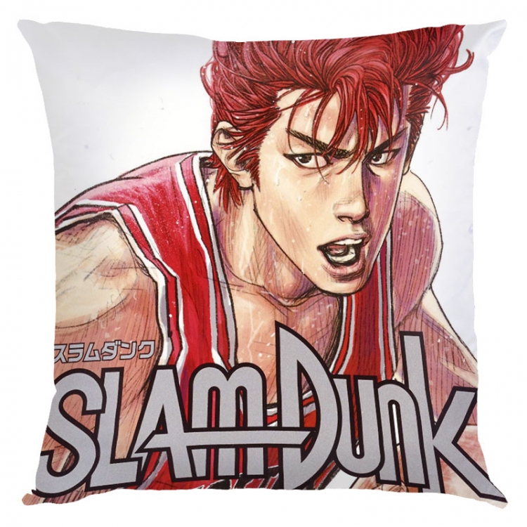 Slam Dunk Anime square full-color pillow cushion 45X45CM NO FILLING G1-28