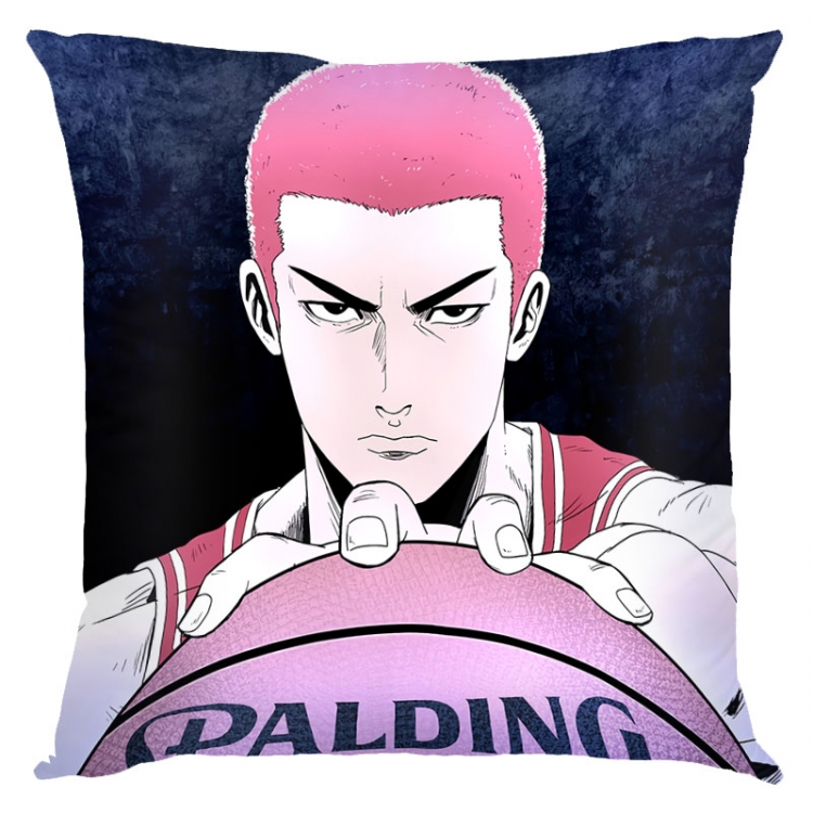 Slam Dunk Anime square full-color pillow cushion 45X45CM NO FILLING G1-77