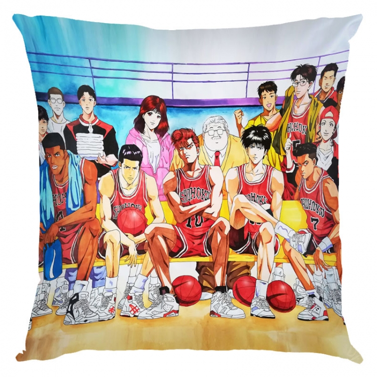Slam Dunk Anime square full-color pillow cushion 45X45CM NO FILLING G1-61