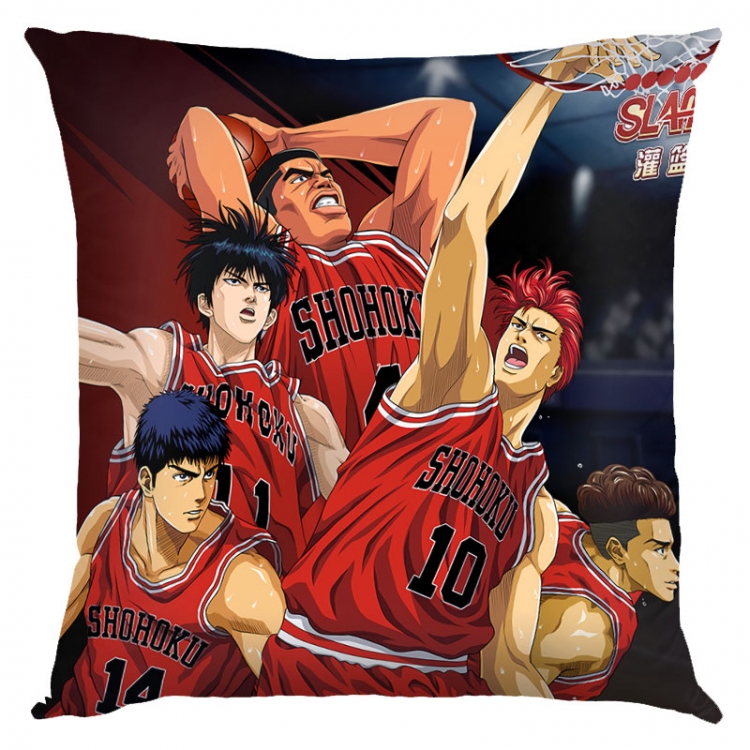Slam Dunk Anime square full-color pillow cushion 45X45CM NO FILLING G1-52