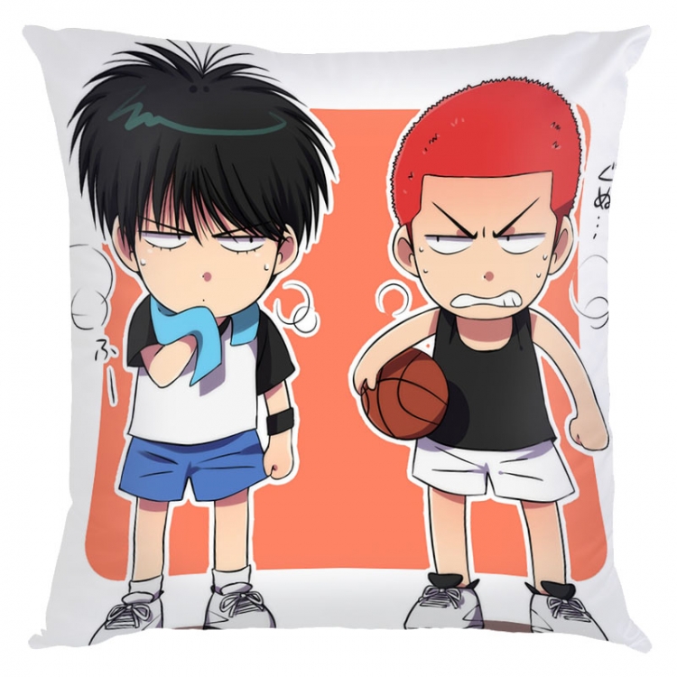 Slam Dunk Anime square full-color pillow cushion 45X45CM NO FILLING G1-63