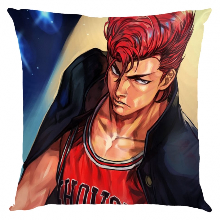 Slam Dunk Anime square full-color pillow cushion 45X45CM NO FILLING   G1-72