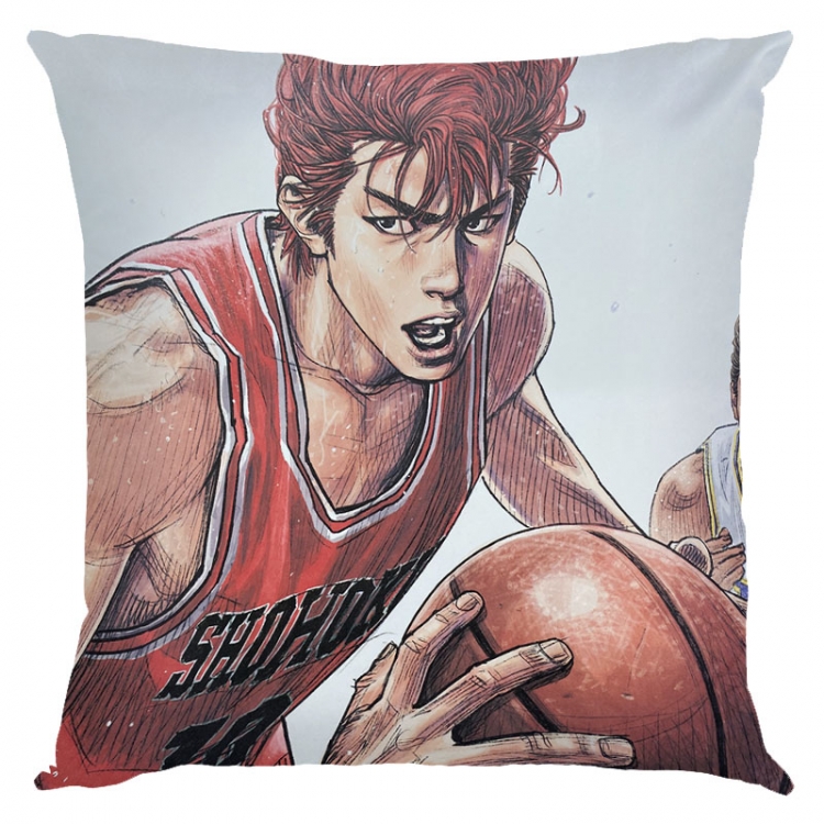 Slam Dunk Anime square full-color pillow cushion 45X45CM NO FILLING G1-79