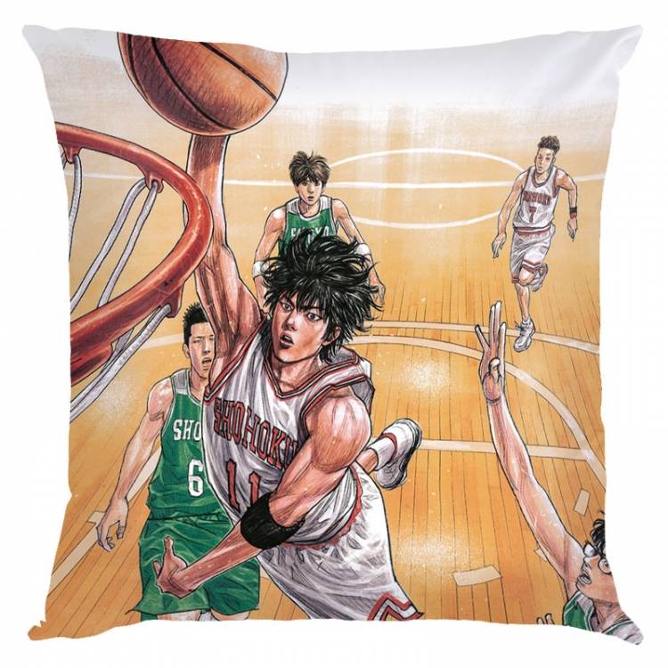 Slam Dunk Anime square full-color pillow cushion 45X45CM NO FILLING  G1-34