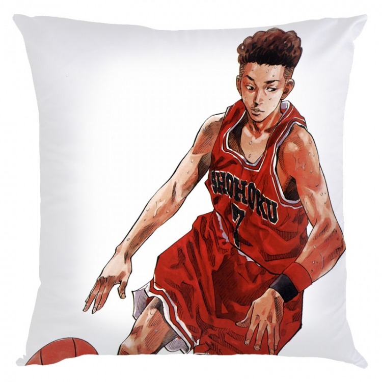 Slam Dunk Anime square full-color pillow cushion 45X45CM NO FILLING  G1-12