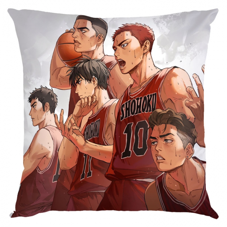 Slam Dunk Anime square full-color pillow cushion 45X45CM NO FILLING G1-51