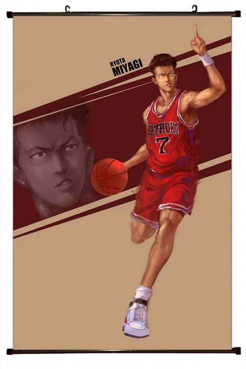 Slam Dunk Anime Black Plastic Rod Canvas Painting 60X90CM   G1-21