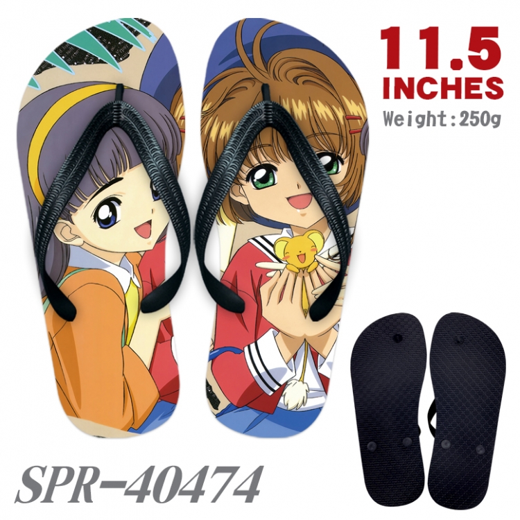 Card Captor Sakura Thickened rubber flip-flops slipper average size SPR-40474