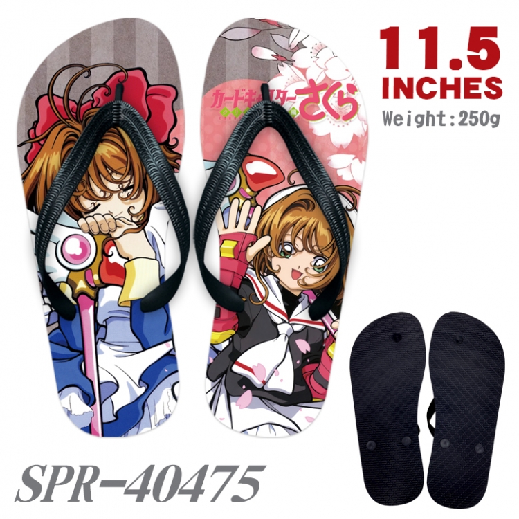 Card Captor Sakura Thickened rubber flip-flops slipper average size SPR-40475