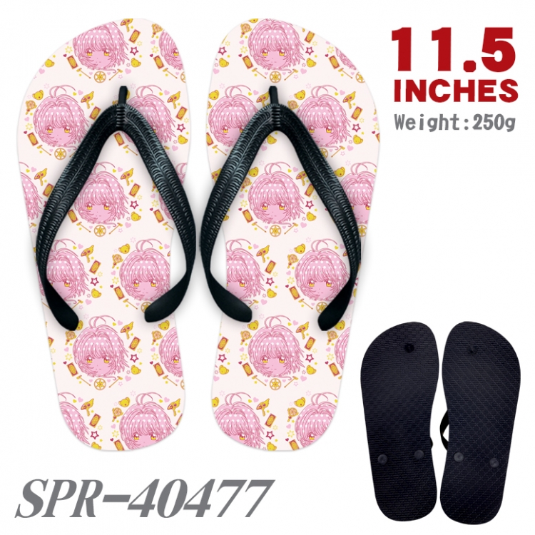 Card Captor Sakura Thickened rubber flip-flops slipper average size SPR-40477