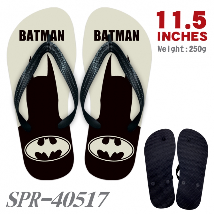 Super hero Thickened rubber flip-flops slipper average size  SPR-40517