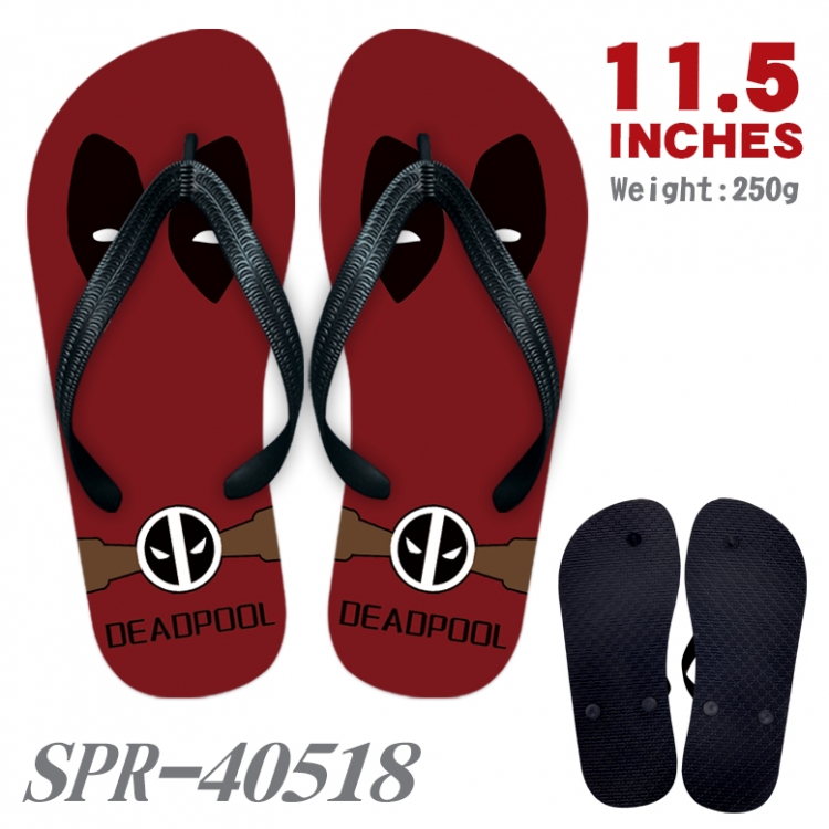 Super hero Thickened rubber flip-flops slipper average size SPR-40518