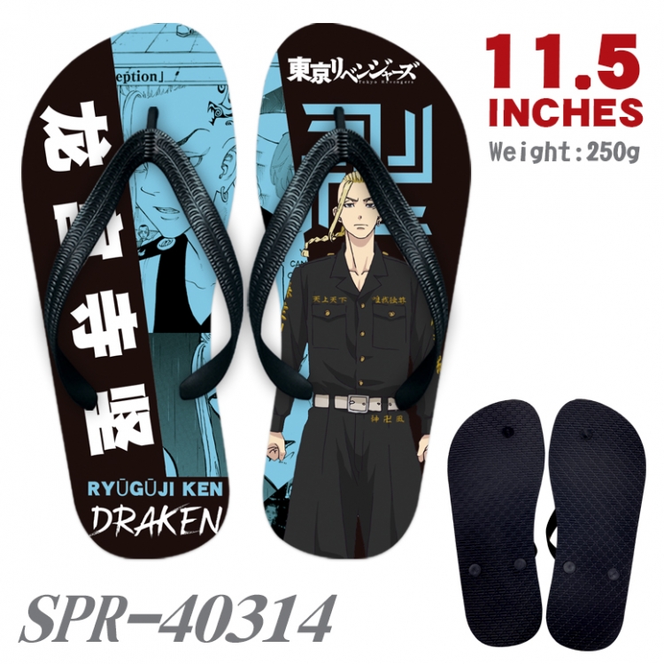Tokyo Revengers Thickened rubber flip-flops slipper average size  SPR-40314