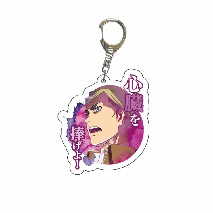 Shingeki no Kyojin Anime acrylic Key Chain  price for 5 pcs 8561
