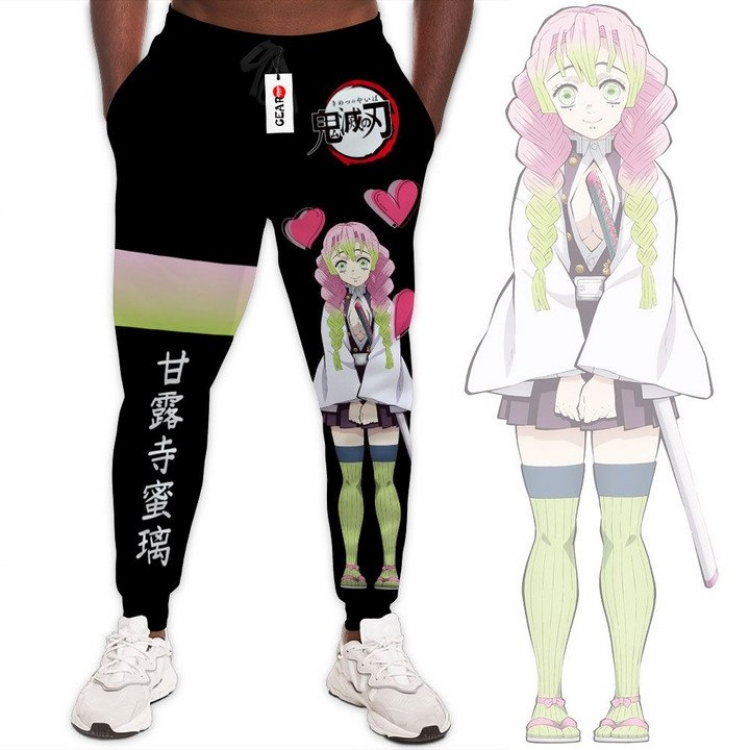 Demon Slayer Kimets  Anime Healthy Cloth Casual Pants S-5XL  price for 2 pcs