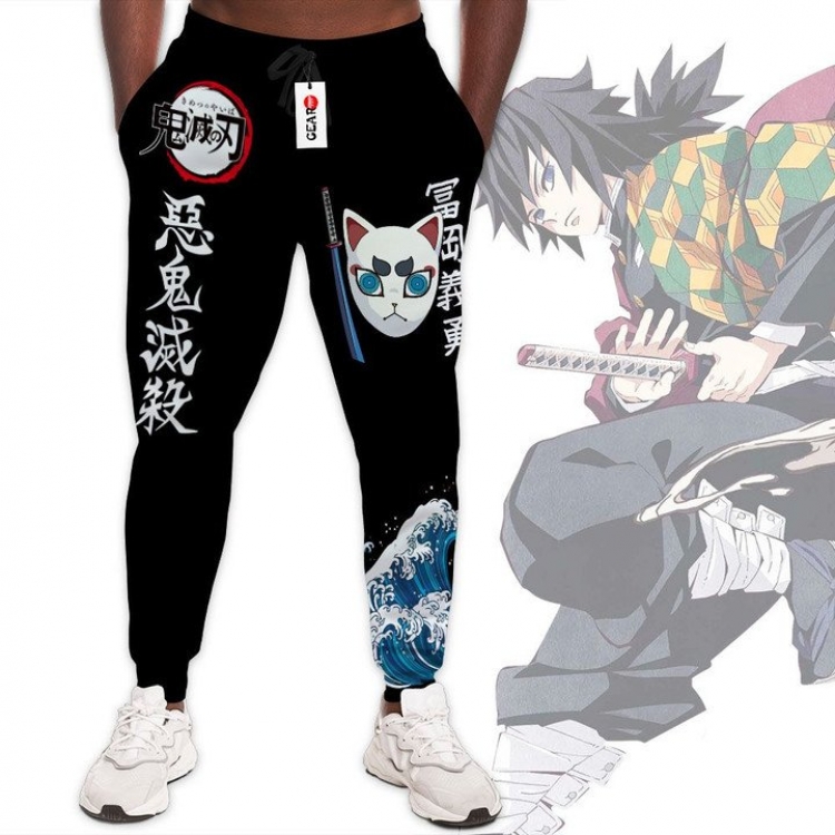 Demon Slayer Kimets  Anime Healthy Cloth Casual Pants S-5XL  price for 2 pcs