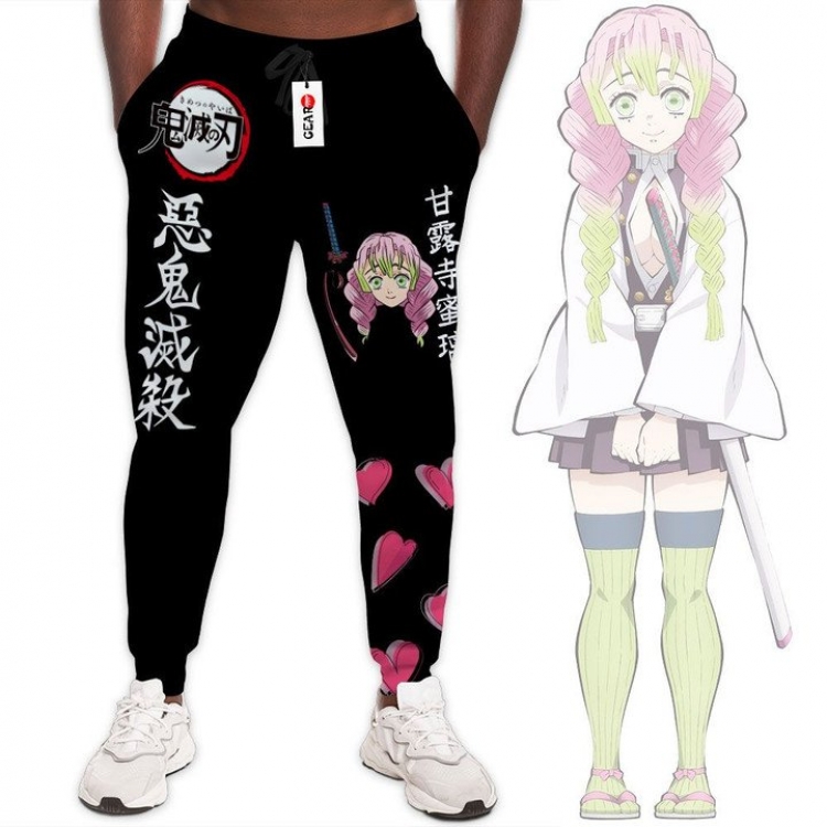 Demon Slayer Kimets  Anime Healthy Cloth Casual Pants S-5XL  price for 2 pcs